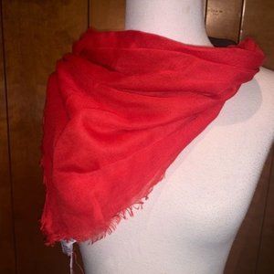 Charming Charlie red scarf NWT